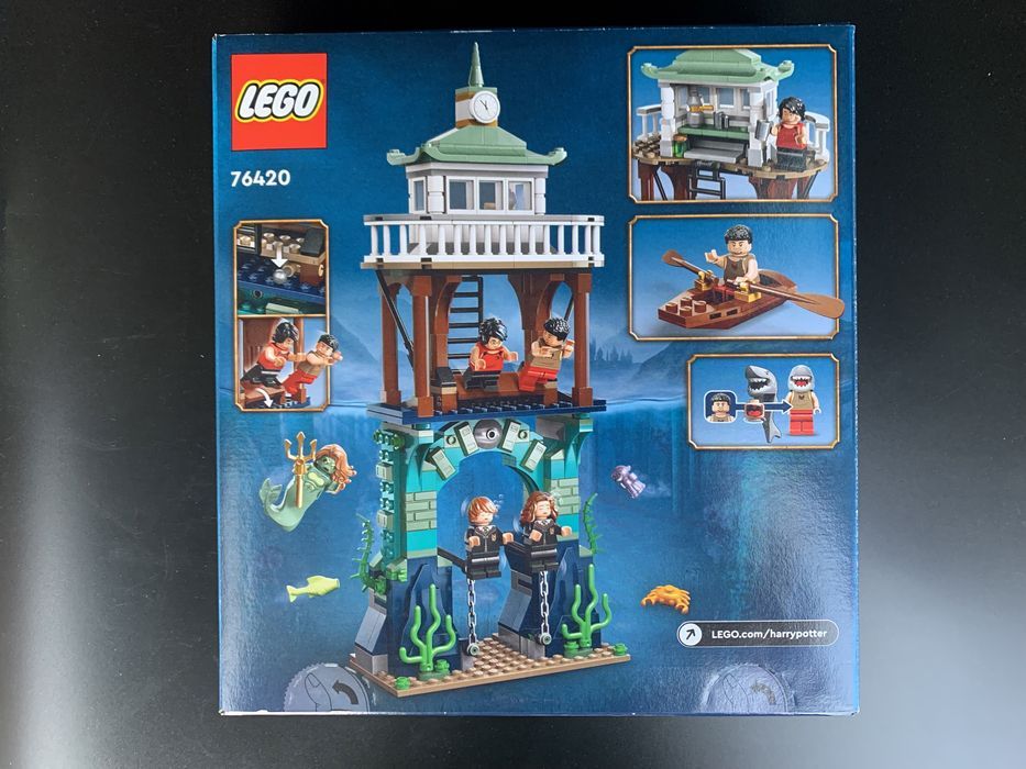 Nowe LEGO Harry Potter 76420 Turniej Trójmagiczny Jezioro Hogwartu