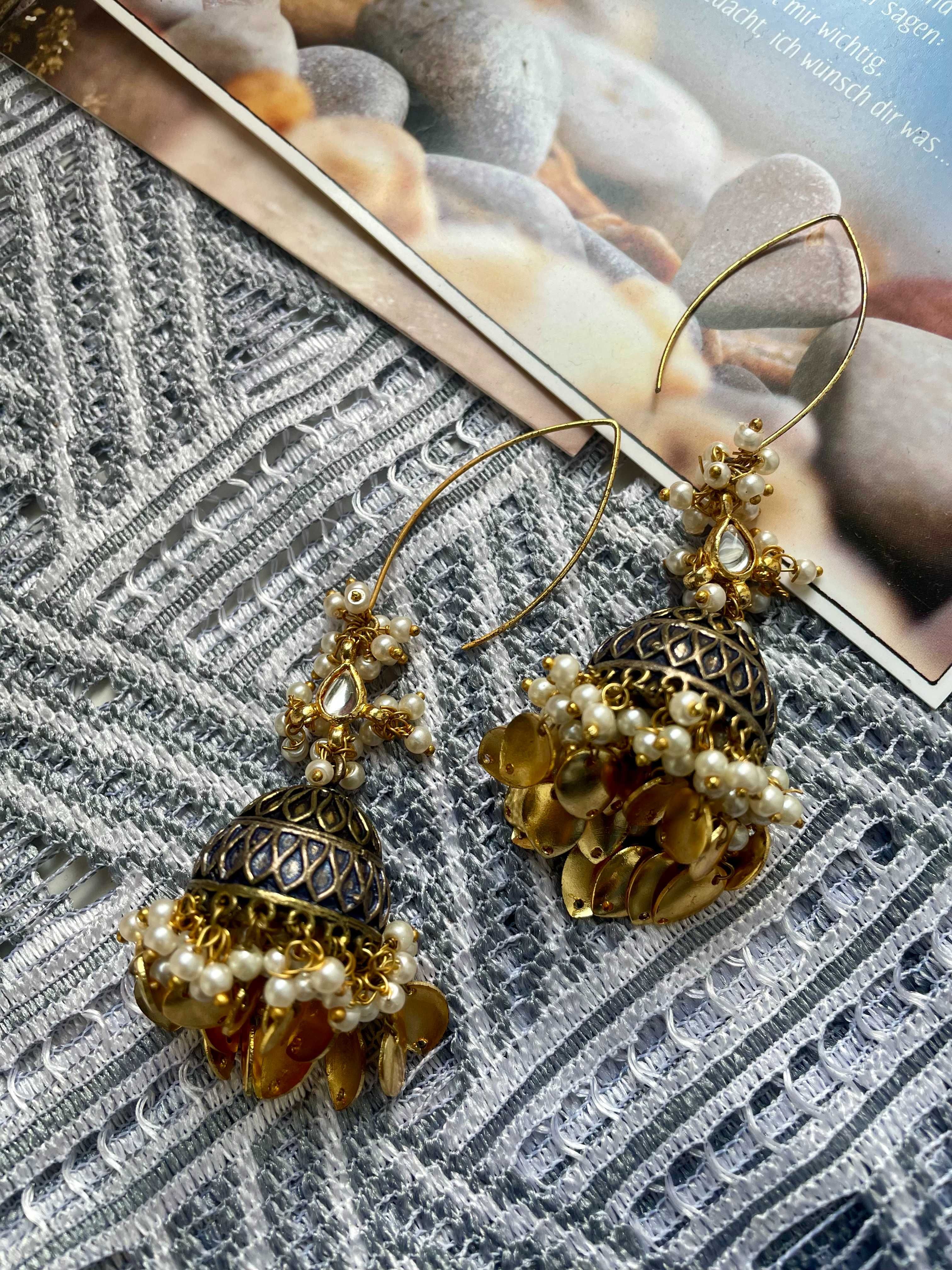 Beautiful earring from a brand called BIBA in India.