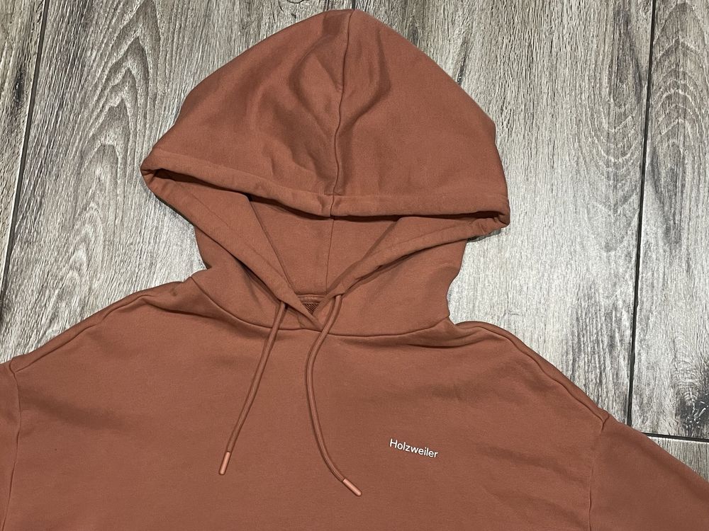 Damska Bluza Oversize HOLZWEILER XS Hoodie Terracotta J. Nowa