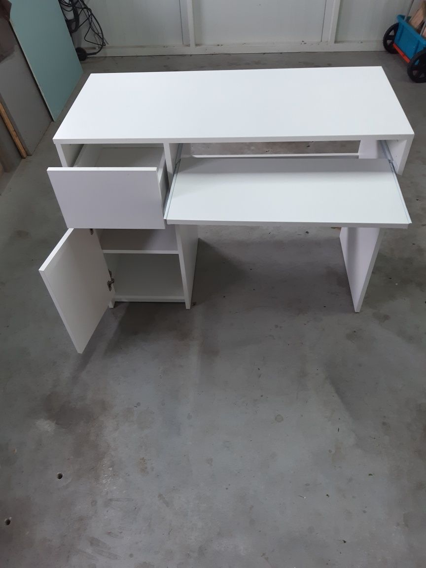 Biurko białe 100x45x76