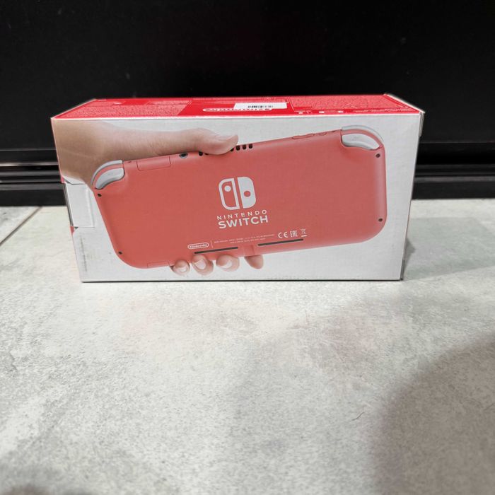 Nowa Konsola Nintendo Switch Lite Coral + gry, przenośna CFW