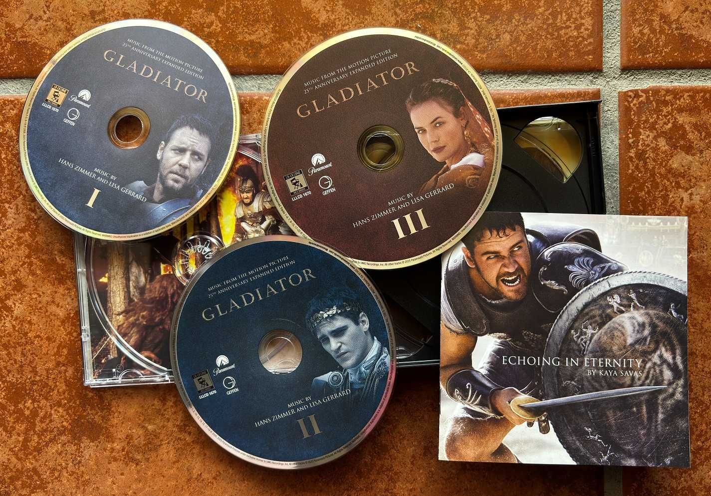 GLADIATOR: 25th Anniversary Limited Edition (3-CD SET)