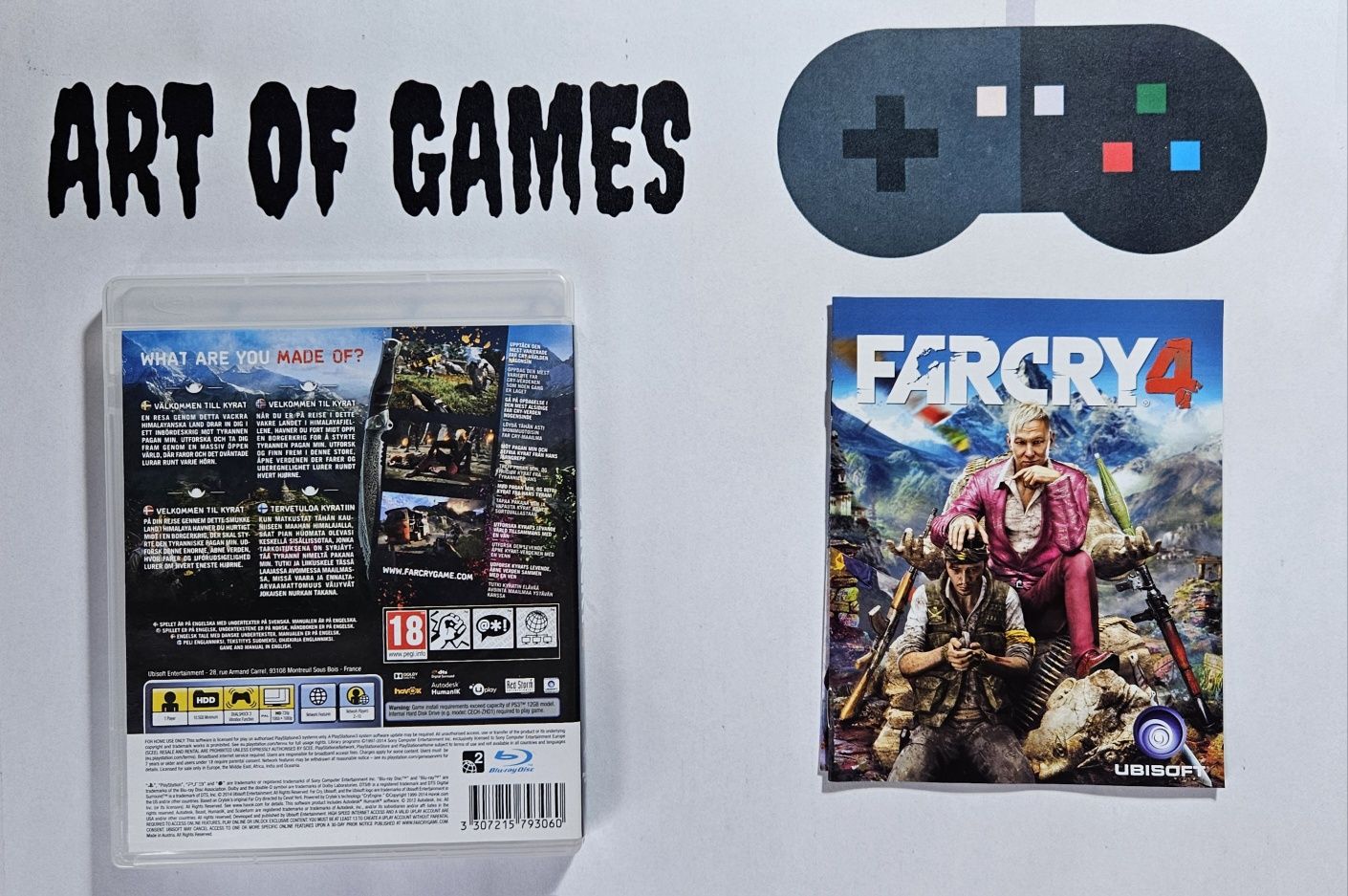 Far Cry 4 PL Polska Wersja Ps3 Playstation 3 Komplet