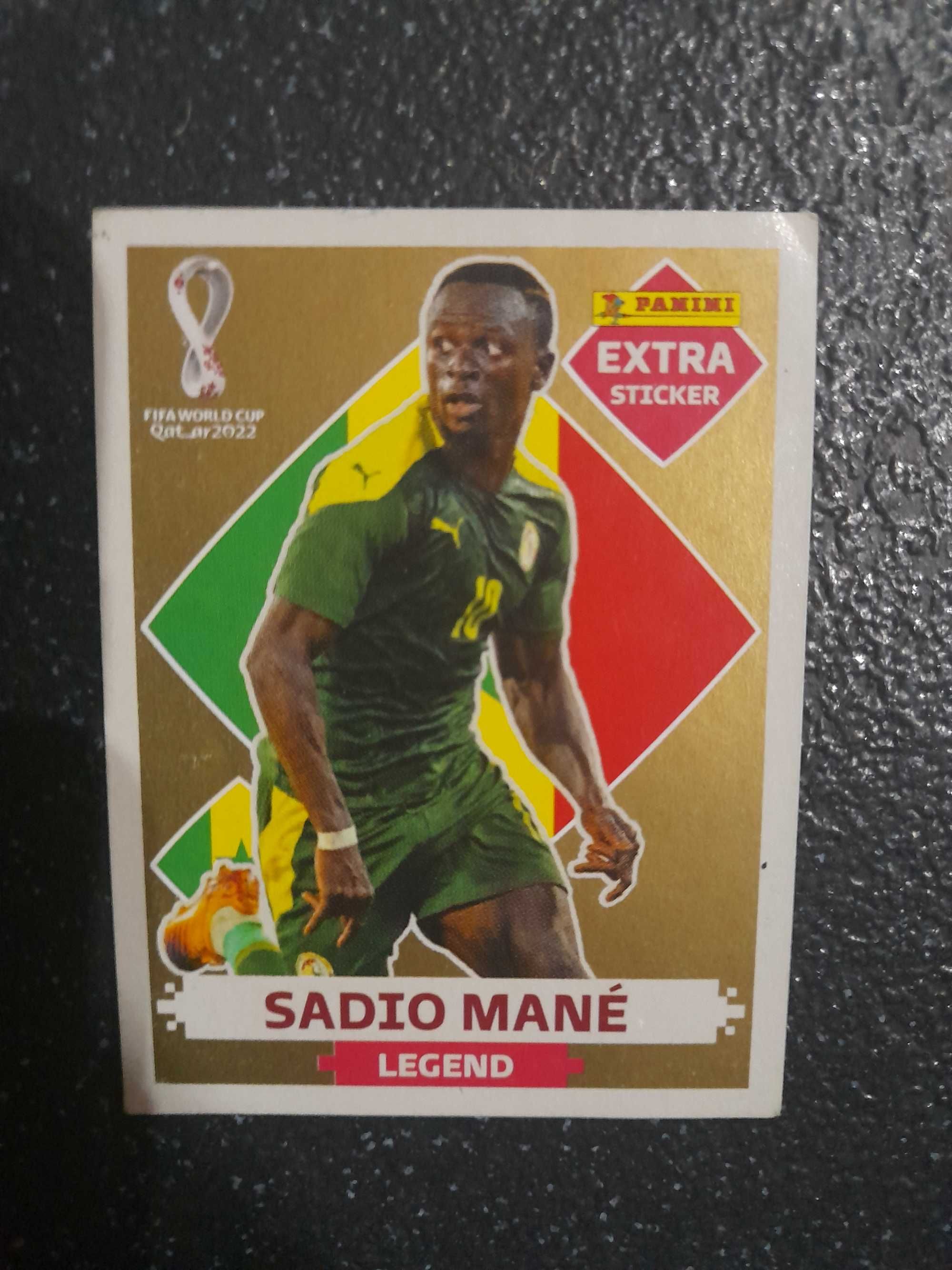 Mané dourado, cromo da panini