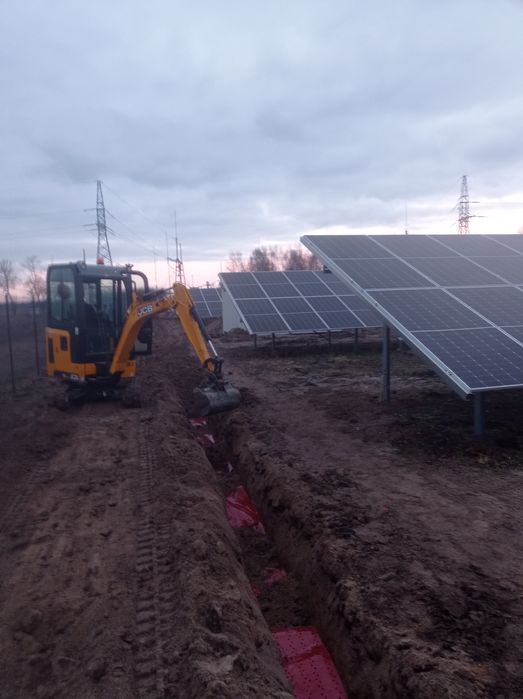 Minikoparka - Koparka ; miniładowarka usługi