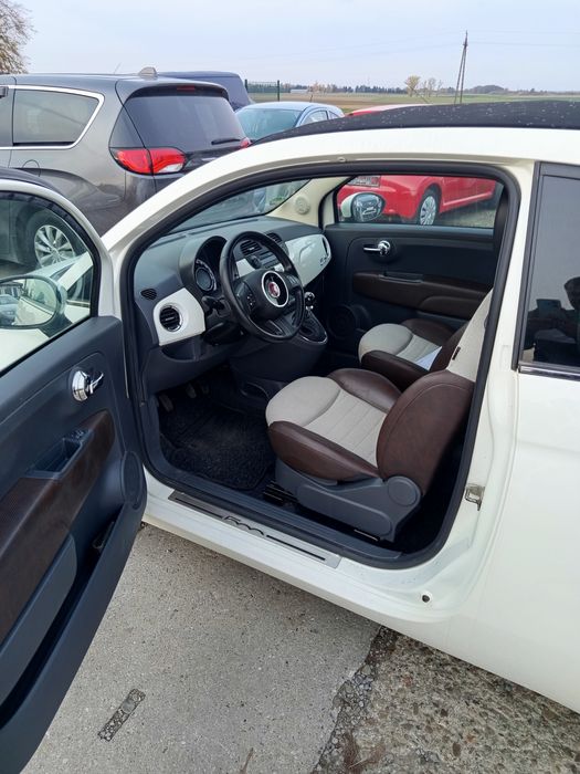 Fiat 500 1.2 Cabrio | 2011 r. | Benzyna |Ikona stylu w dobrym stanie