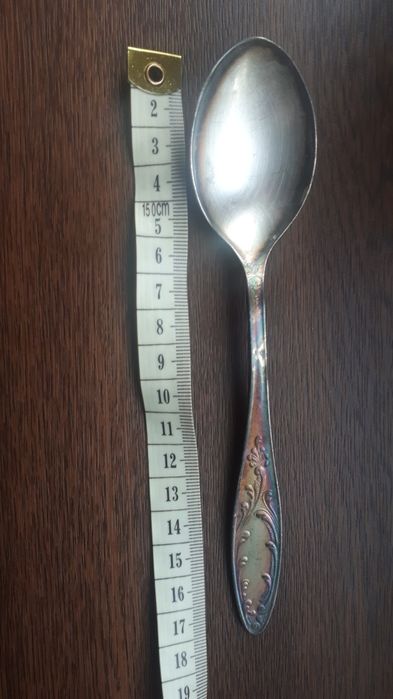 Stare posrebrzane łyżeczki / łyżki  6 sztuk