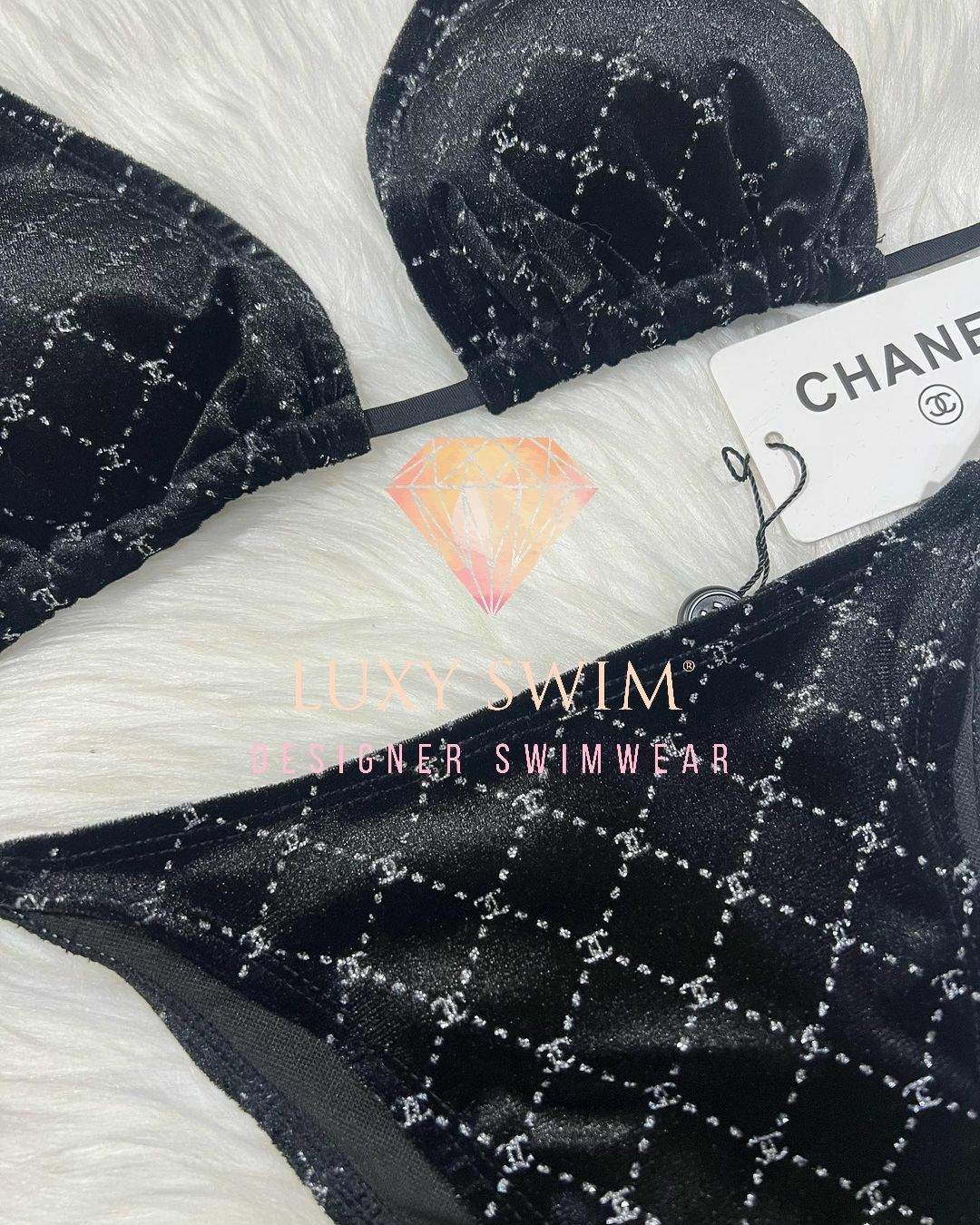 CHANEL® Luksusowy strój CC® kąpielowy ekskluzywne bikini