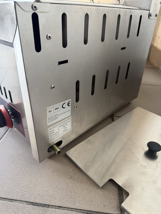 Фритюрниця Чебуречниця Газова Двохпостова Zuver 6+6 літрів!!!