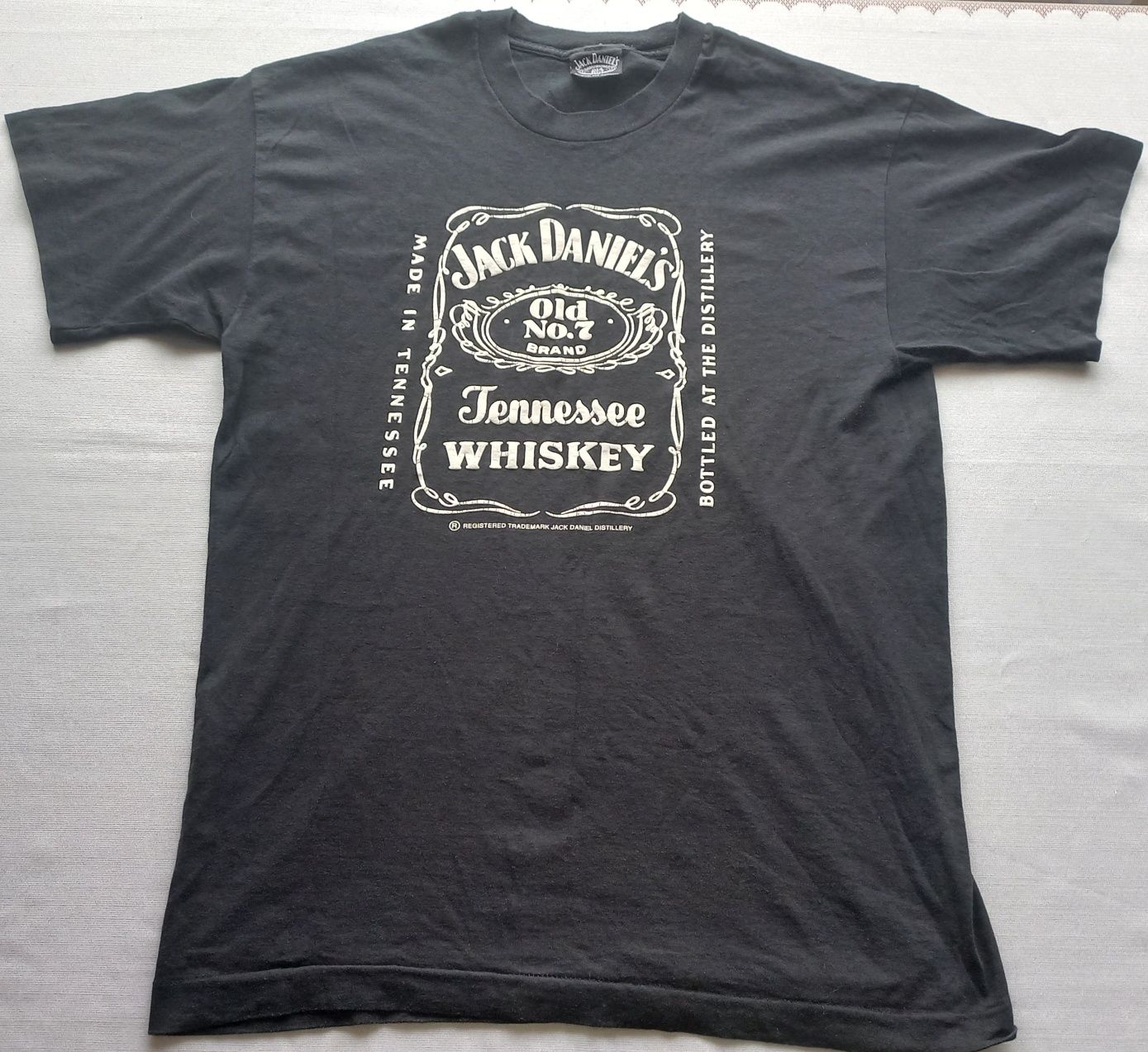Винтаж мерч футболка Jack Daniel's size L 80гг