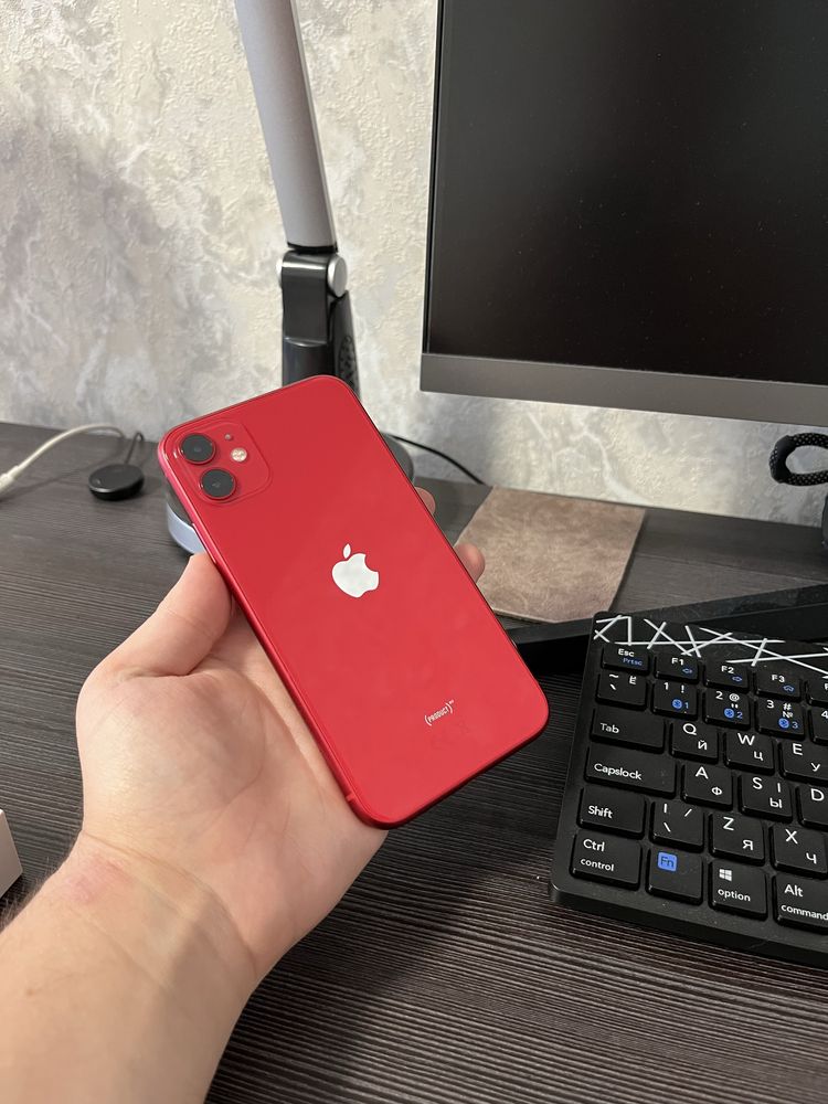 iPhone 11 128Gb Идеал Полный комплект Айфон Red