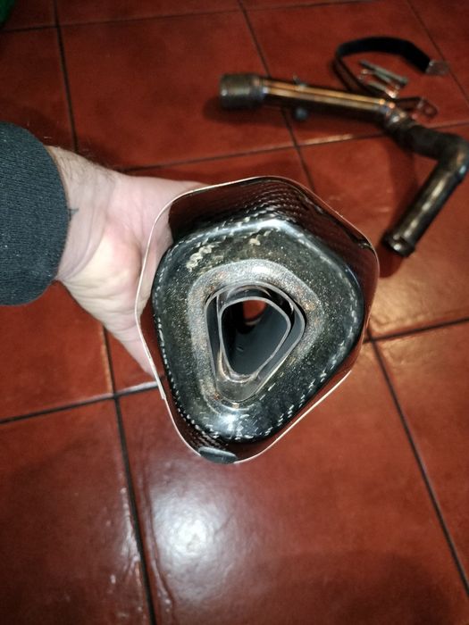 Escapamento réplica Akrapovik + Catalisador