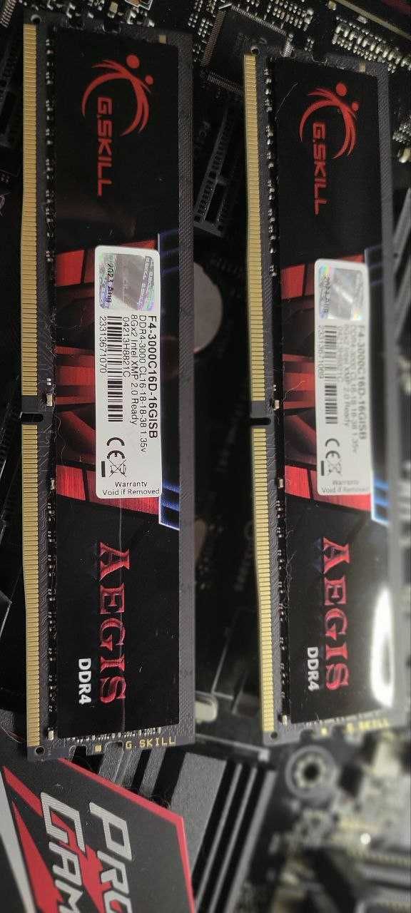 Продам комплект Asus pro gaming z170 + I7 6400T + G.Skill 16GB