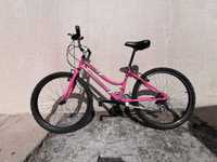 Bicicleta para menina Roda 24/Cor de Rosa