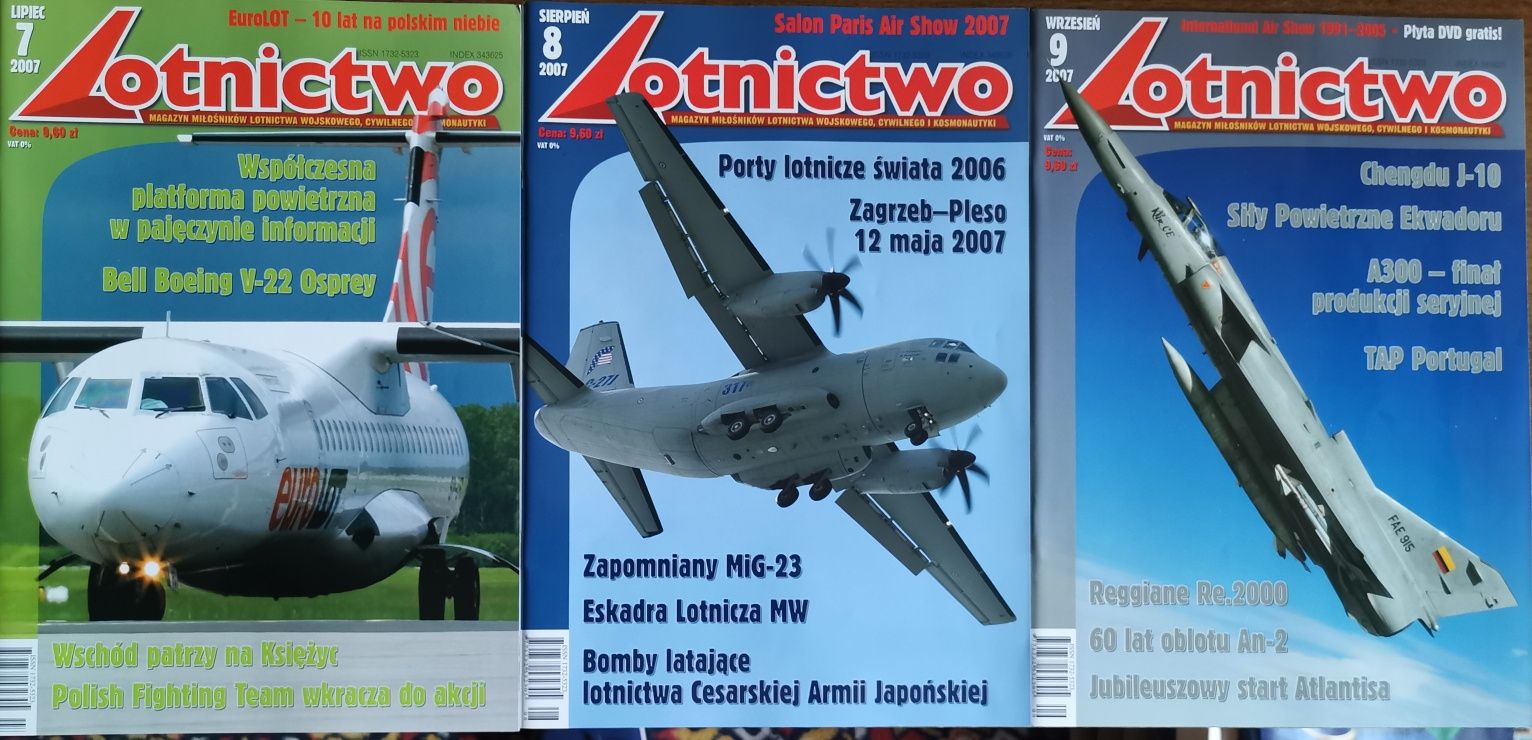 Magazyn Lotnictwo rok 2007