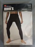 Legginsy męskie czarne