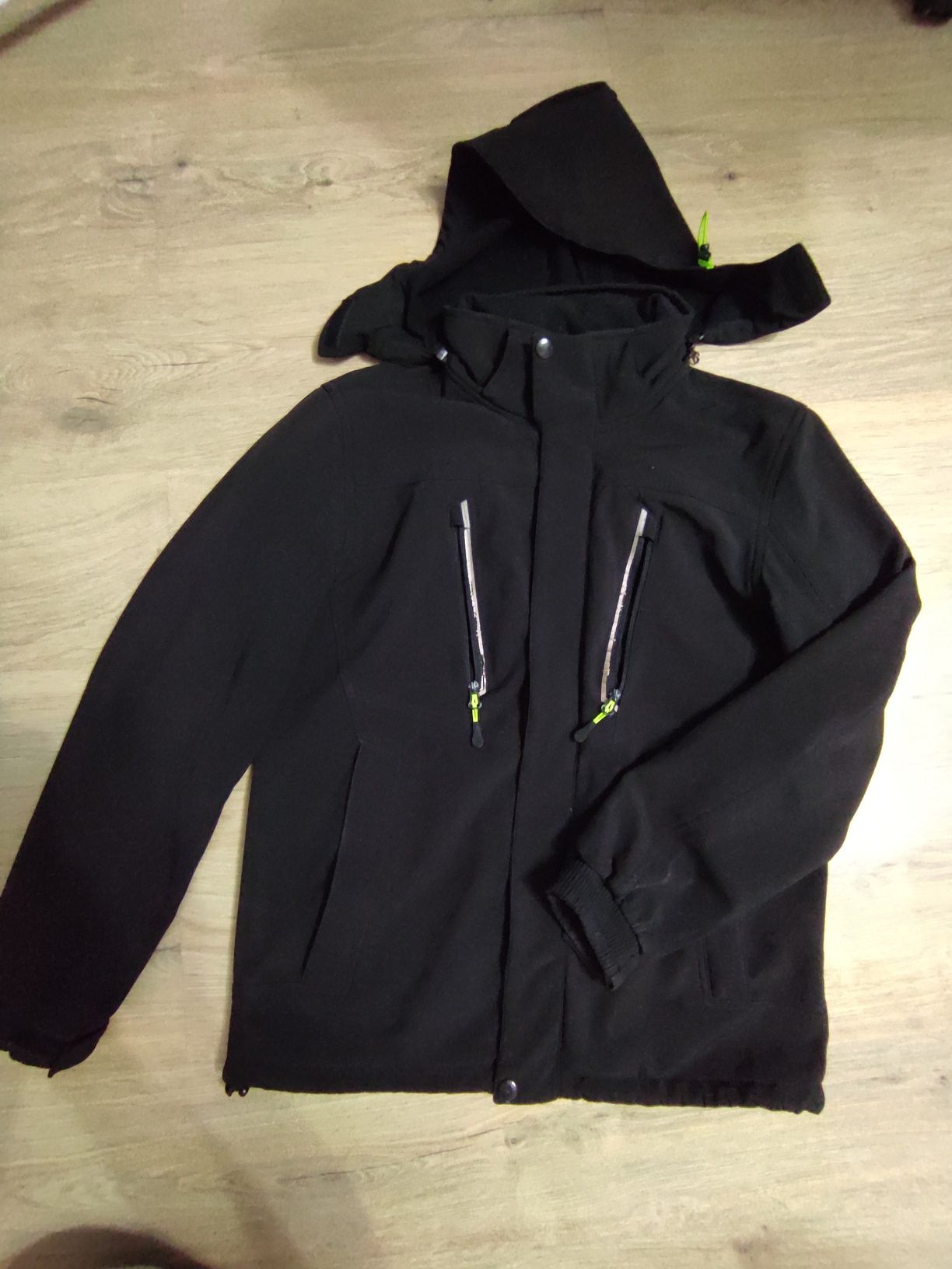 Kurtka męska Softshell czarna rozm. M