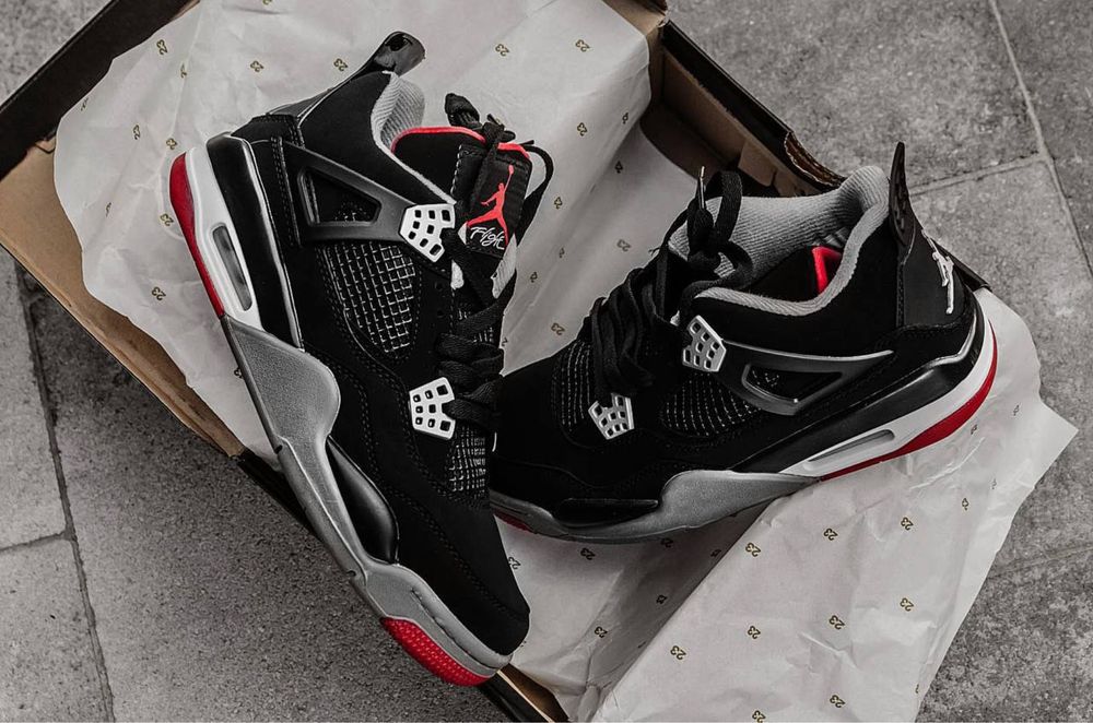 Buty Nike Air Jordan Retro 4 OG Bred 40-45 meskie trampki