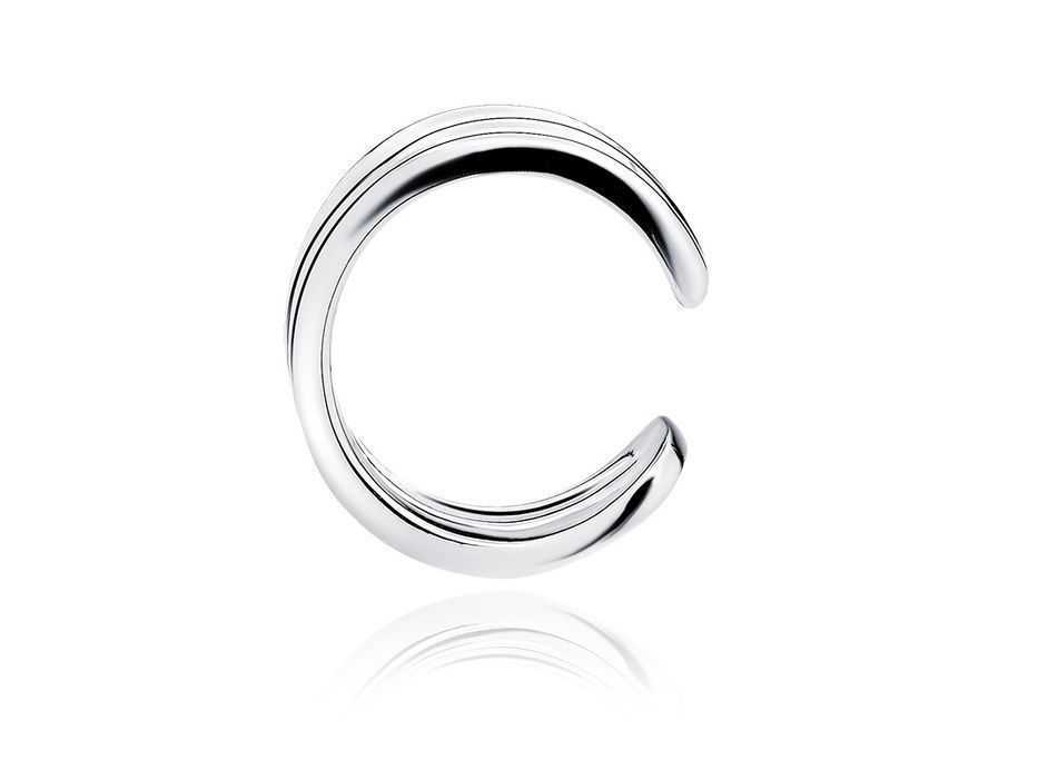 Kolczyk Nausznica Rodowana Na Małżowinę Ear Cuff Z1884Er