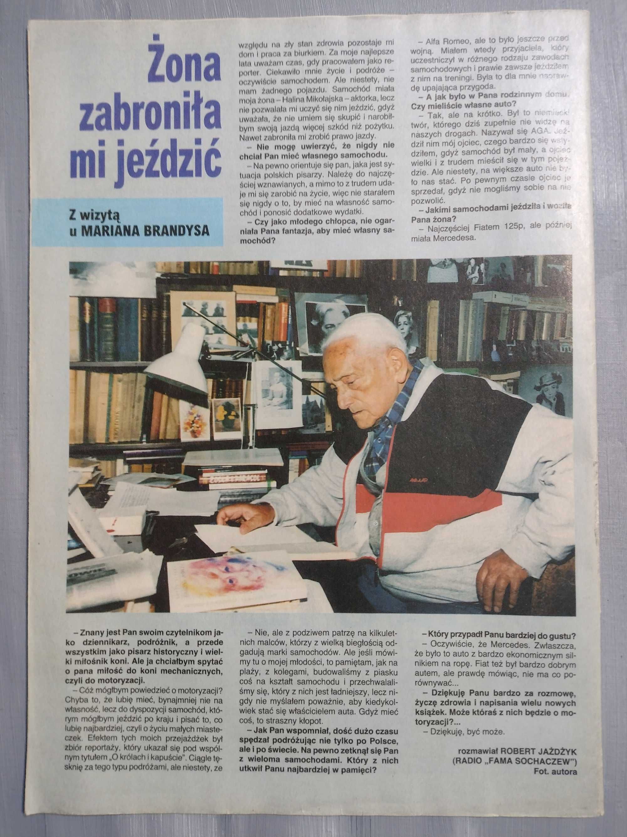 Czasopismo motoryzacyjne AMS Auto Motor Sport 1995r. 2 szt.