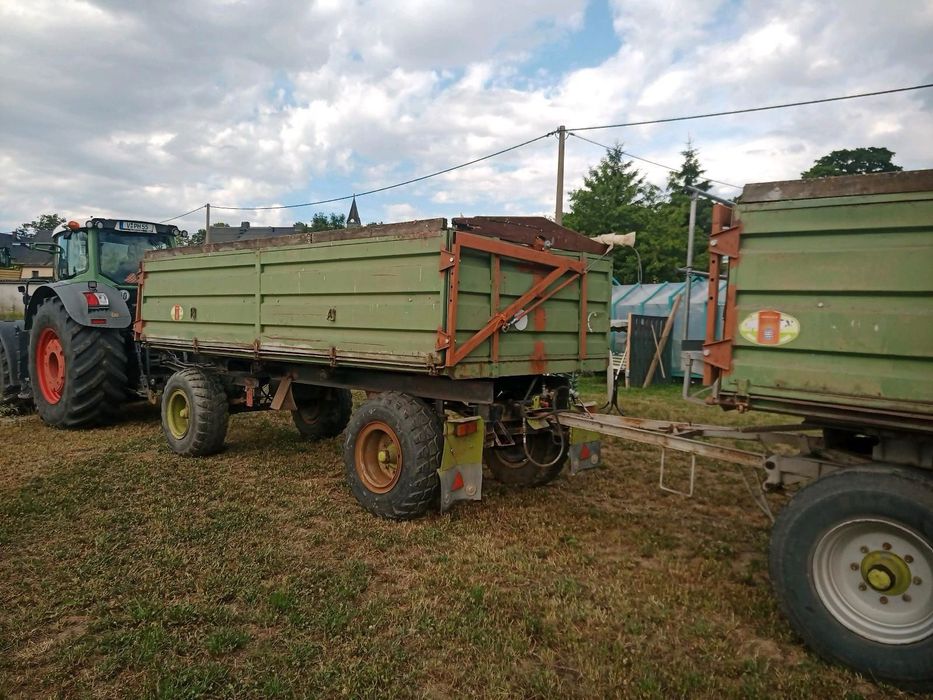 Przyczepa rolnicza hl 8011 hw80.11 wywrotka zestaw