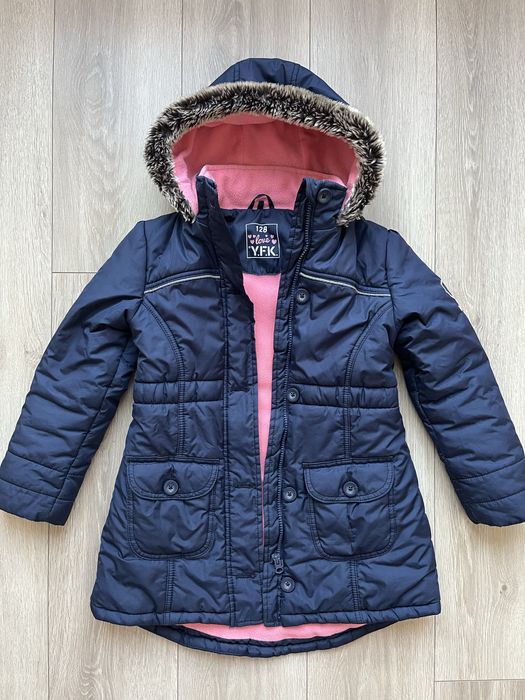 Зимова куртка парка 128 см