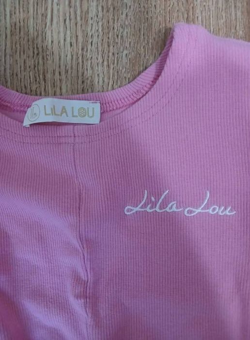 Komplet prążkowany nowy Lou