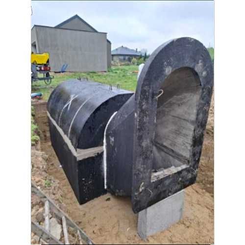 Ziemianka schron / bunkier ogrodowy – betonowa piwnica z montażem