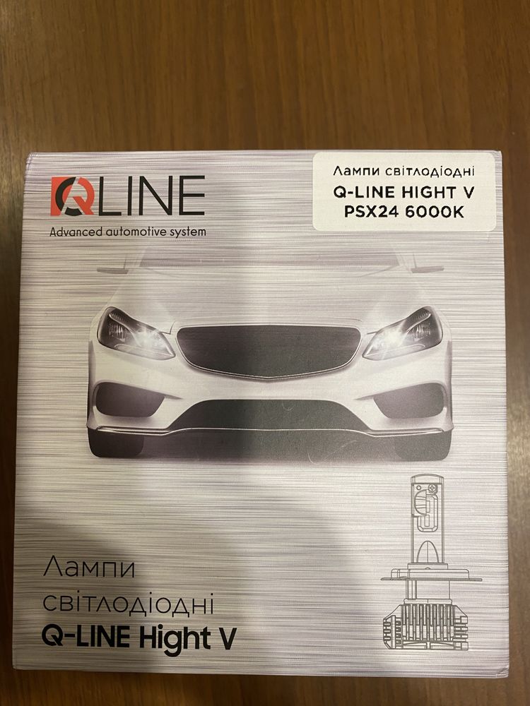 Лед лампи QLine Hight V PSX24 6000K