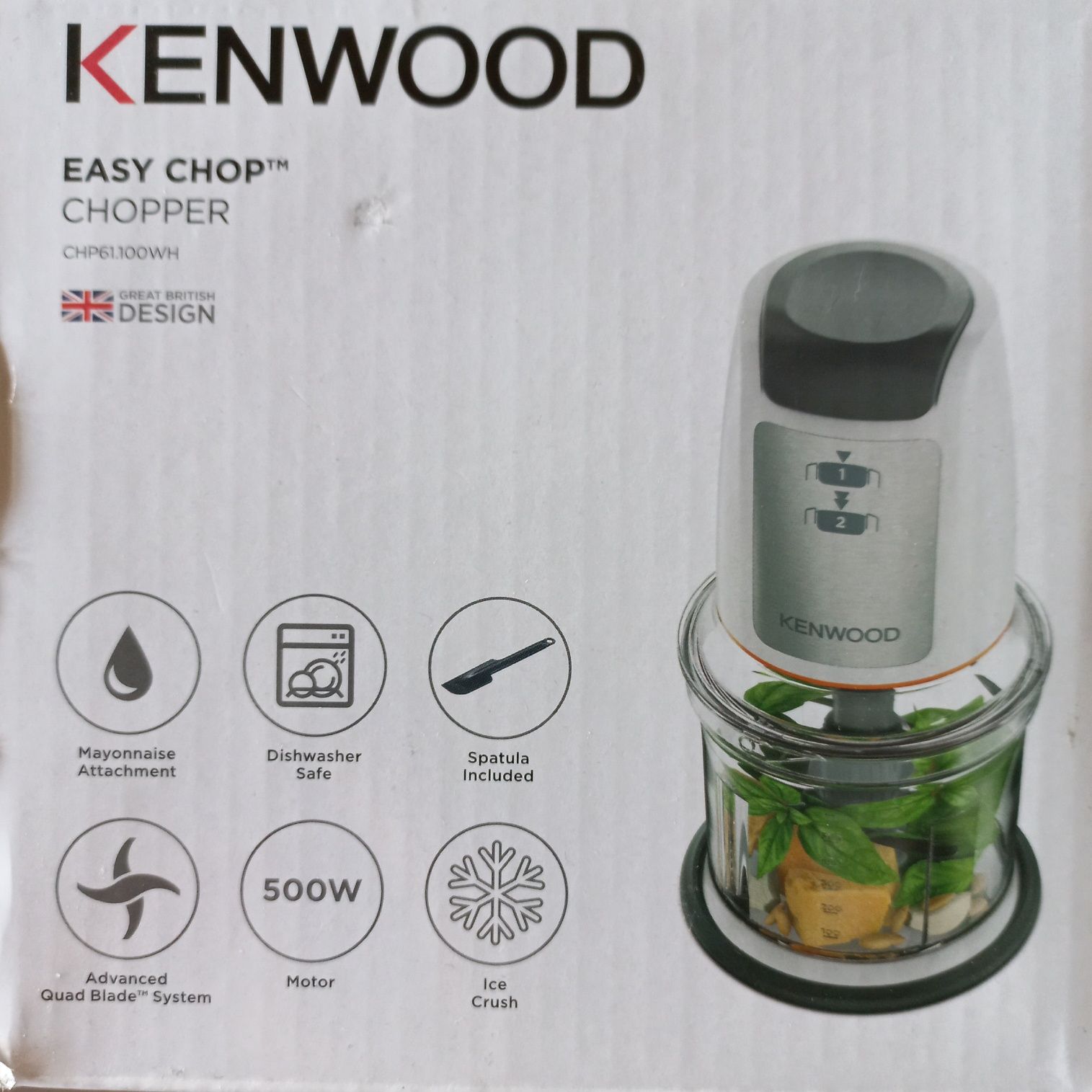 KENWOOD Easy Chop CHOPPER rozdrabniacz CHP61.100WH stan idealny