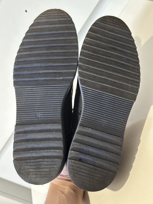 Buty wizytowe, rozmiar 41, skóra naturalna