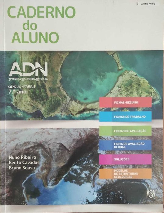 Cadernos de atividades 7º ano e 6º ano