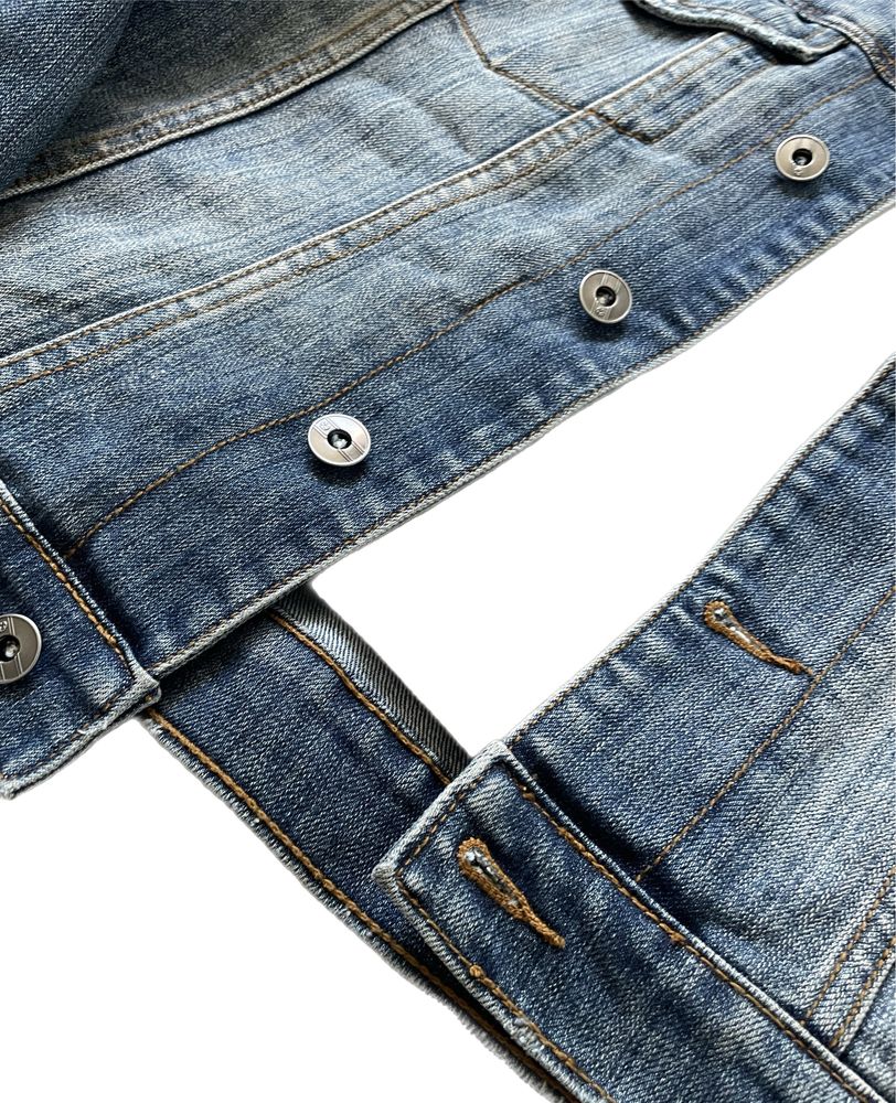 Kurtka damska katana jeans kaptur Sublevel M 38