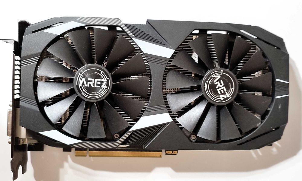 Видеокарта Asus PCI-Ex Radeon RX580 AREZ Dual 8Gb AREZ-DUAL-RX580-O8G