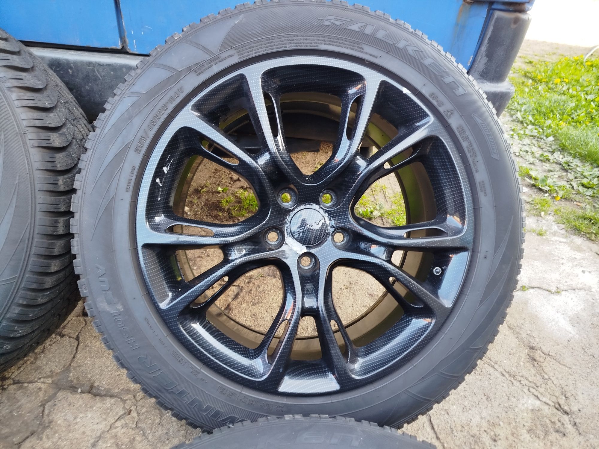 Koła Alu 5x127,R20,ET50,08, 10J Jeep Grand Cherokee SRT 295/45/20 10mm