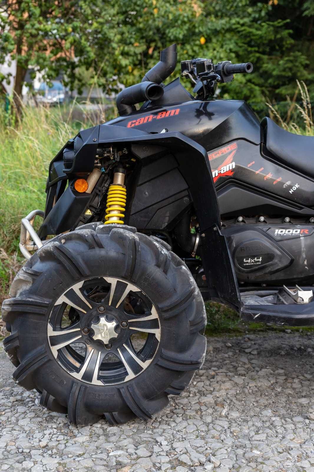 CANAM Renegade 1000 R, ubezpieczony i zarejestrowany