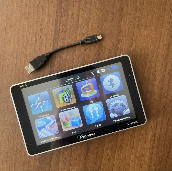 Pioneer gps navigation з новою батареєю