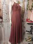 Nowa maxi sukienka puder cekiny 44