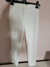 Biale spodnie Zara XS