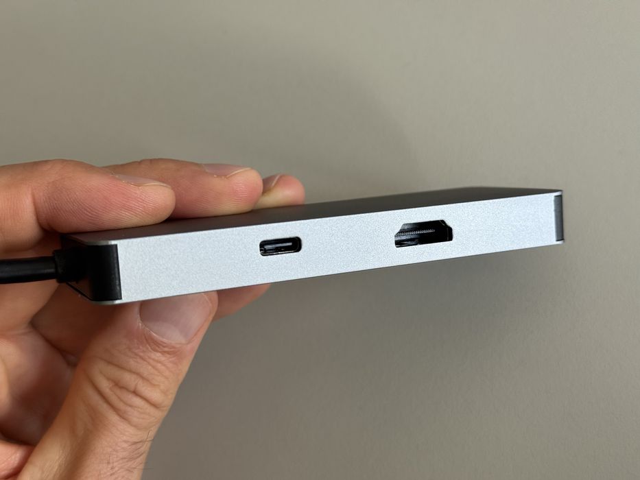 Stacja dokująca, Przejściówka, Adapter, HUB USB-C Green Cell 7 portów