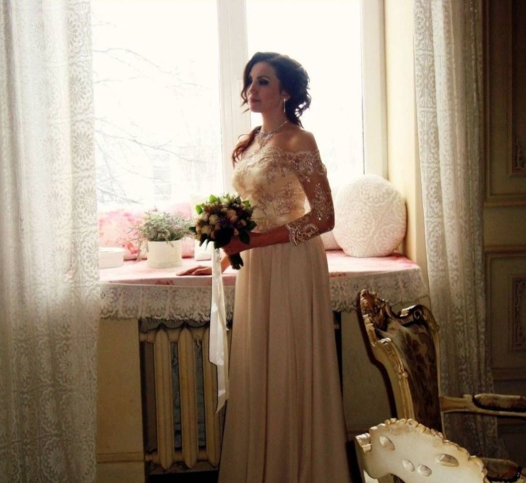 Свадебное платье от dominiss