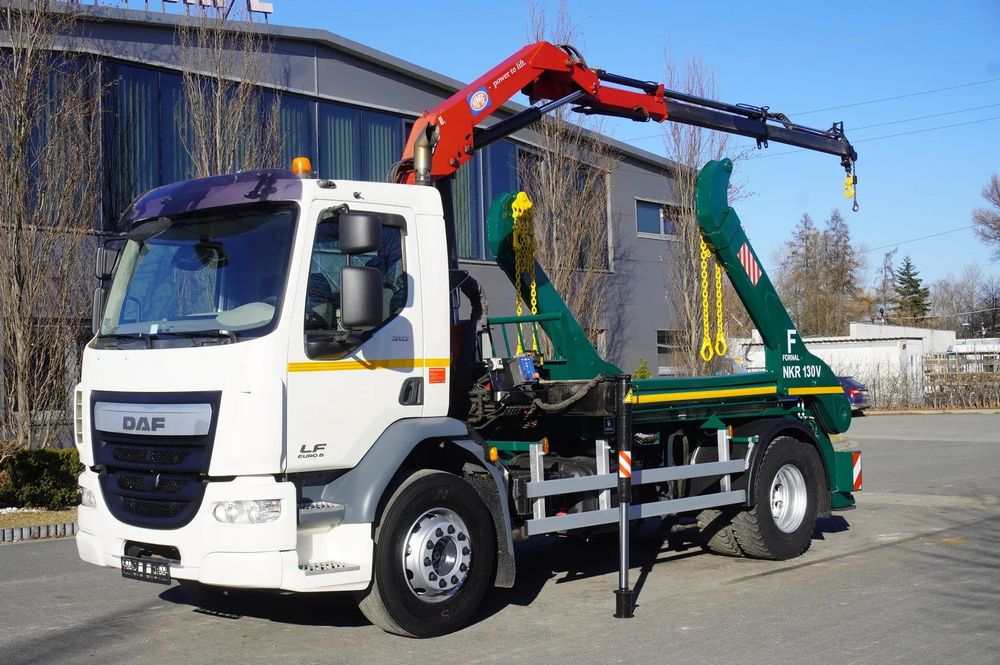 DAF LF 18.310 E6 / Bramowiec Fornal NKR 130V / HDS HMF 735 K2 / Manual  _223822