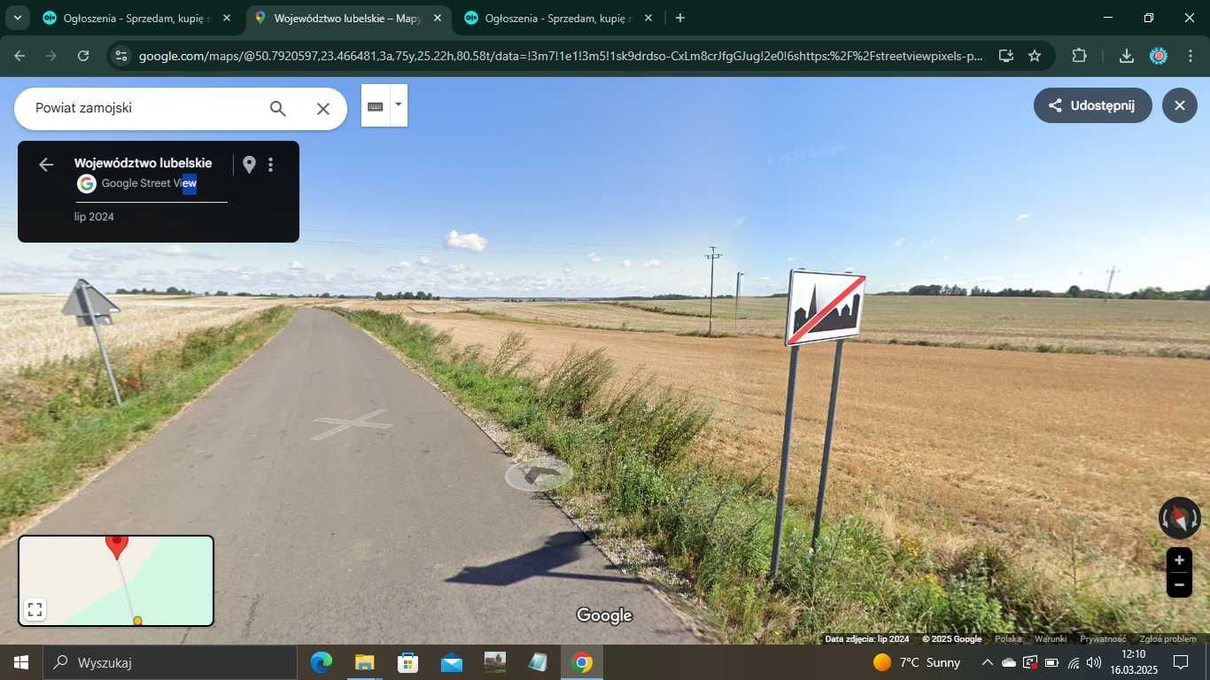 Sprzedam pole 1.80ha Żuków