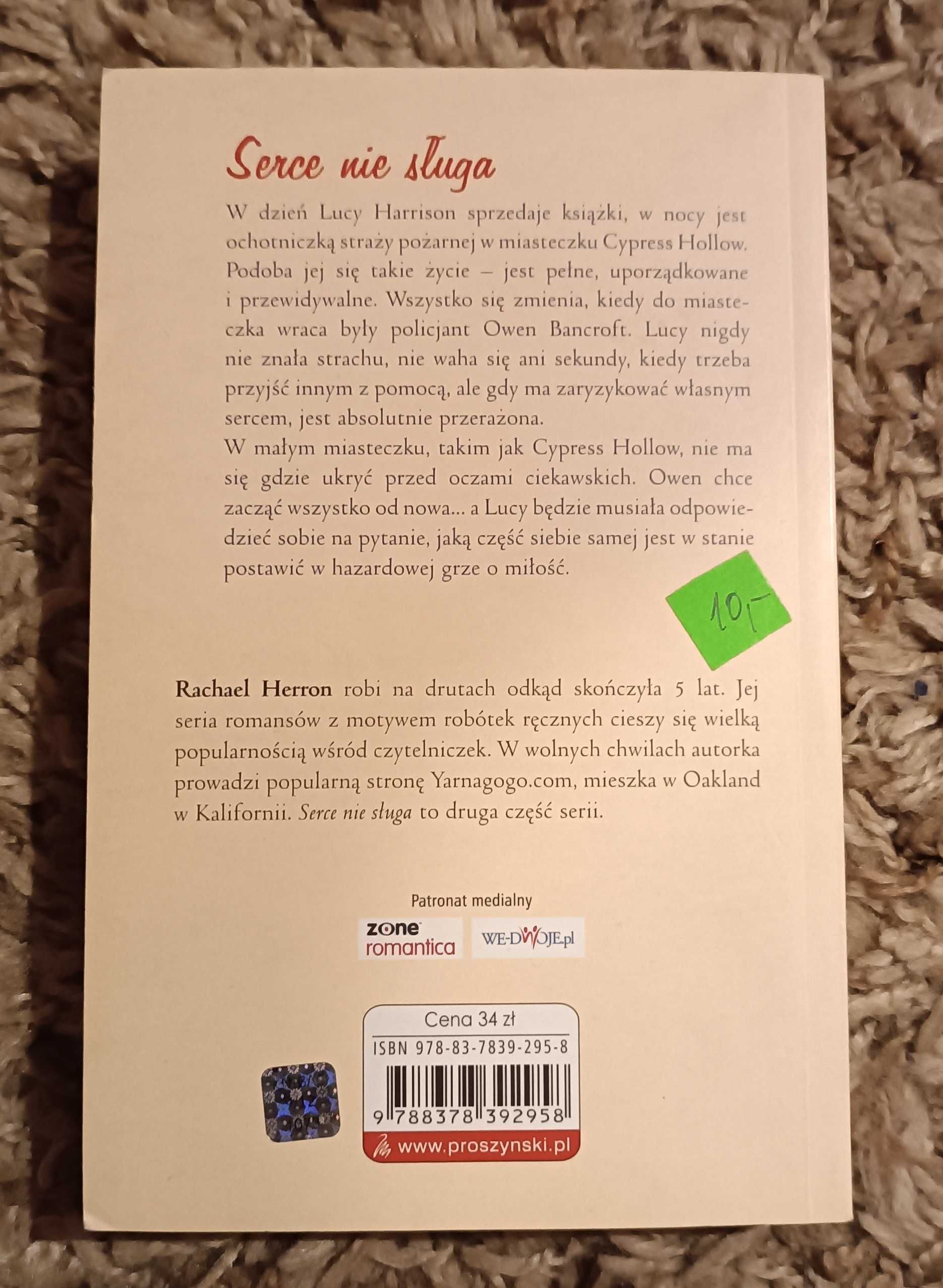 Serce nie sługa    Rachael Herron