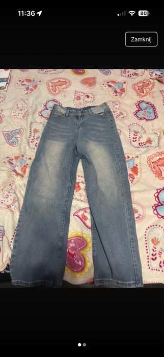 spodnie baggy jeans