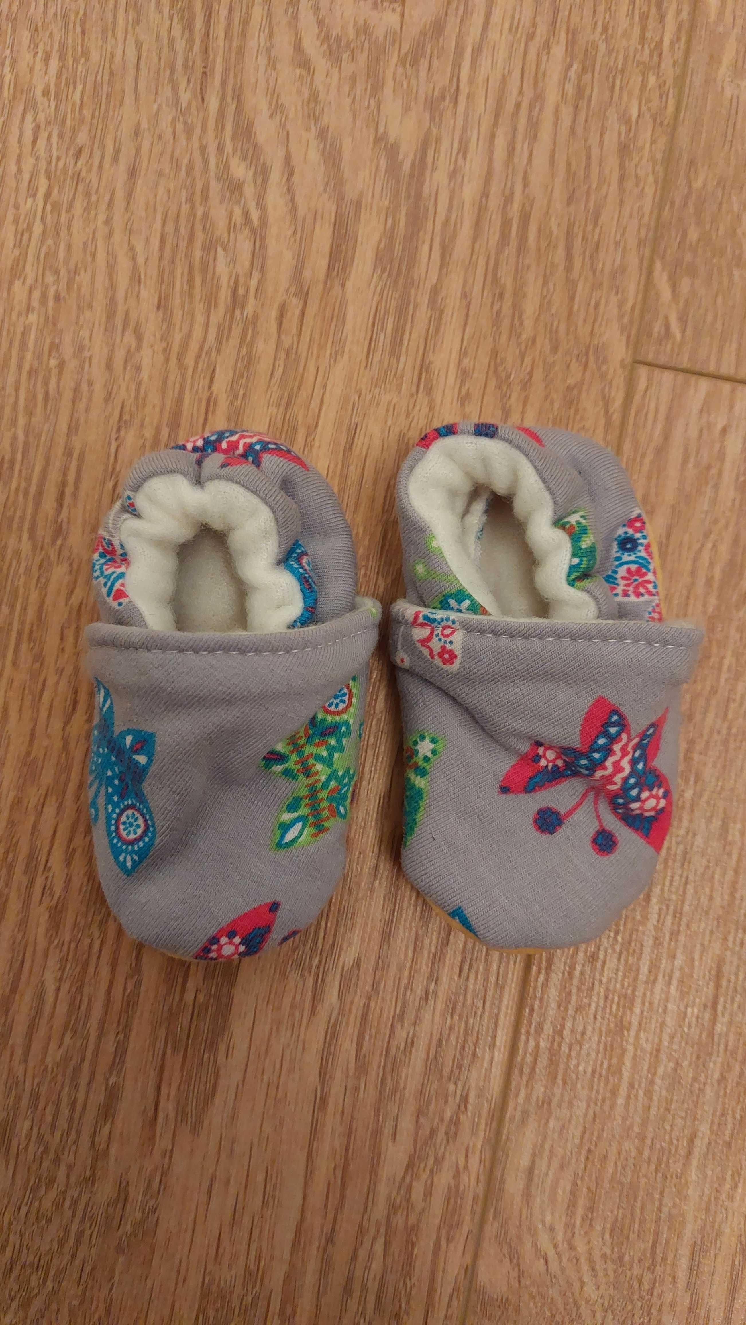 Roupas de bebê (menina, rapariga) pantufas, chinelos 6 e 9 cm