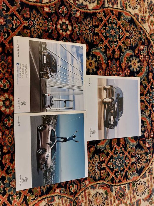 Peugeot prospekty ZESTAW prospekt