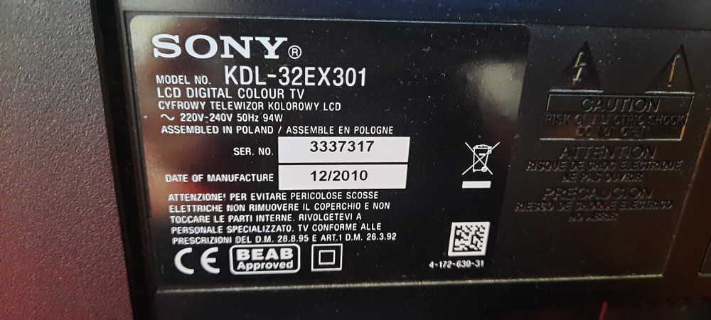 Telewizor SONY 32"