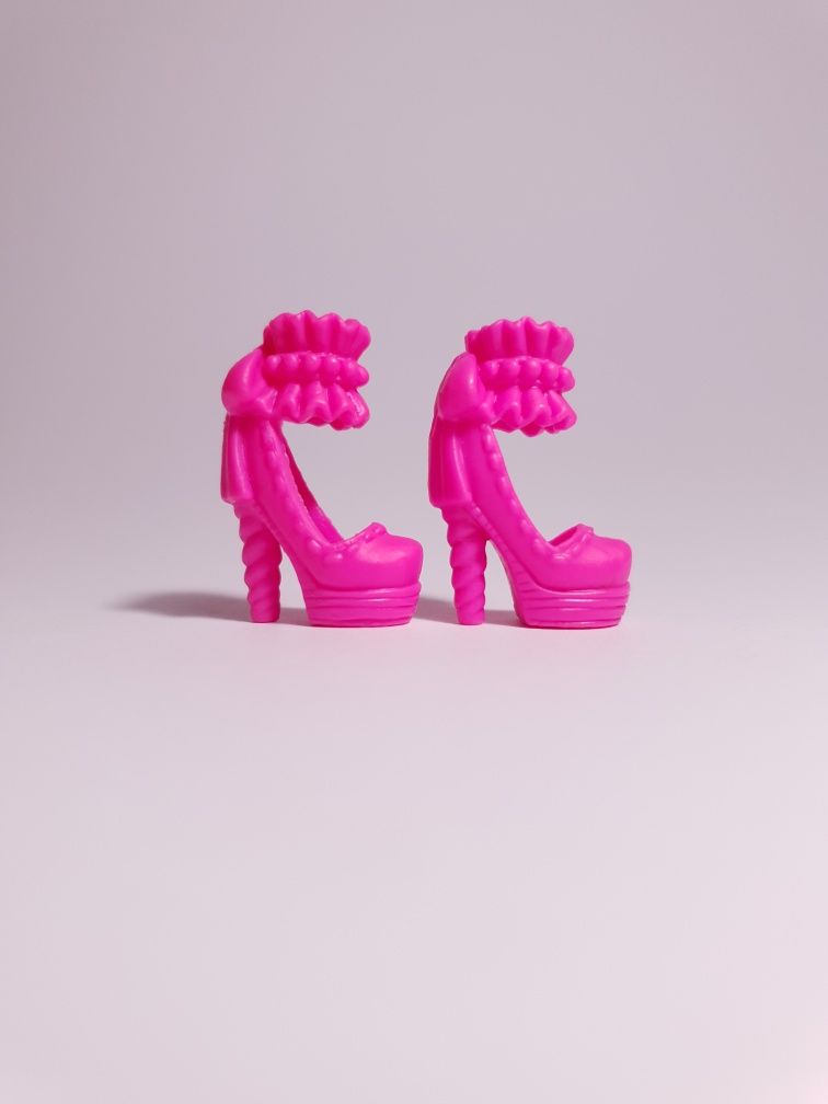 Buty dla lalki barbie różowe