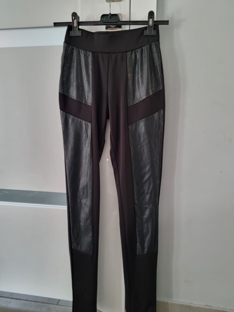 Nowe Spodnie legginsy r.xs Amisu